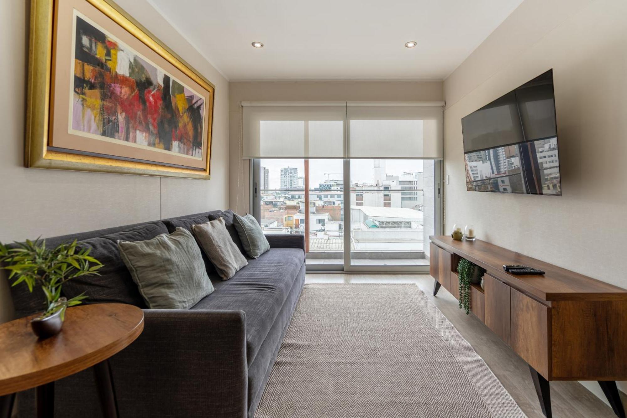 Modern 1Br Loft Close To The Seawalk Of Miraflores ليما المظهر الخارجي الصورة