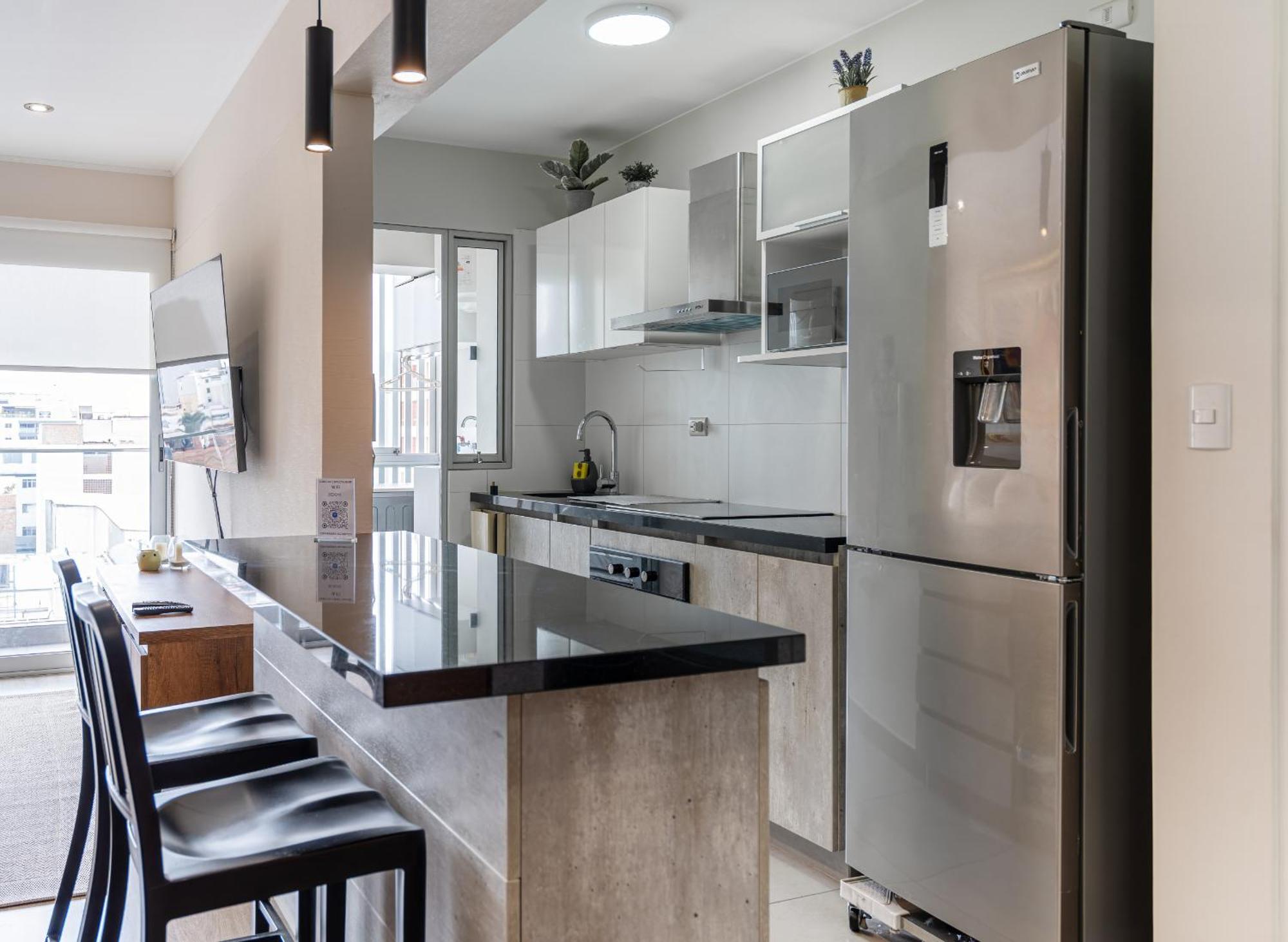 Modern 1Br Loft Close To The Seawalk Of Miraflores ليما المظهر الخارجي الصورة