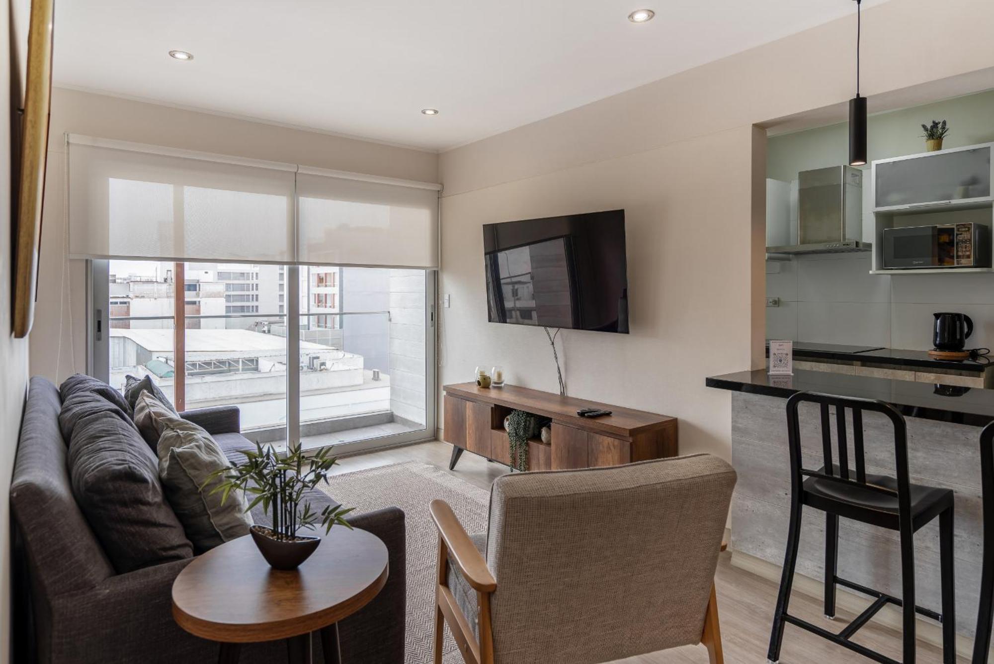 Modern 1Br Loft Close To The Seawalk Of Miraflores ليما المظهر الخارجي الصورة
