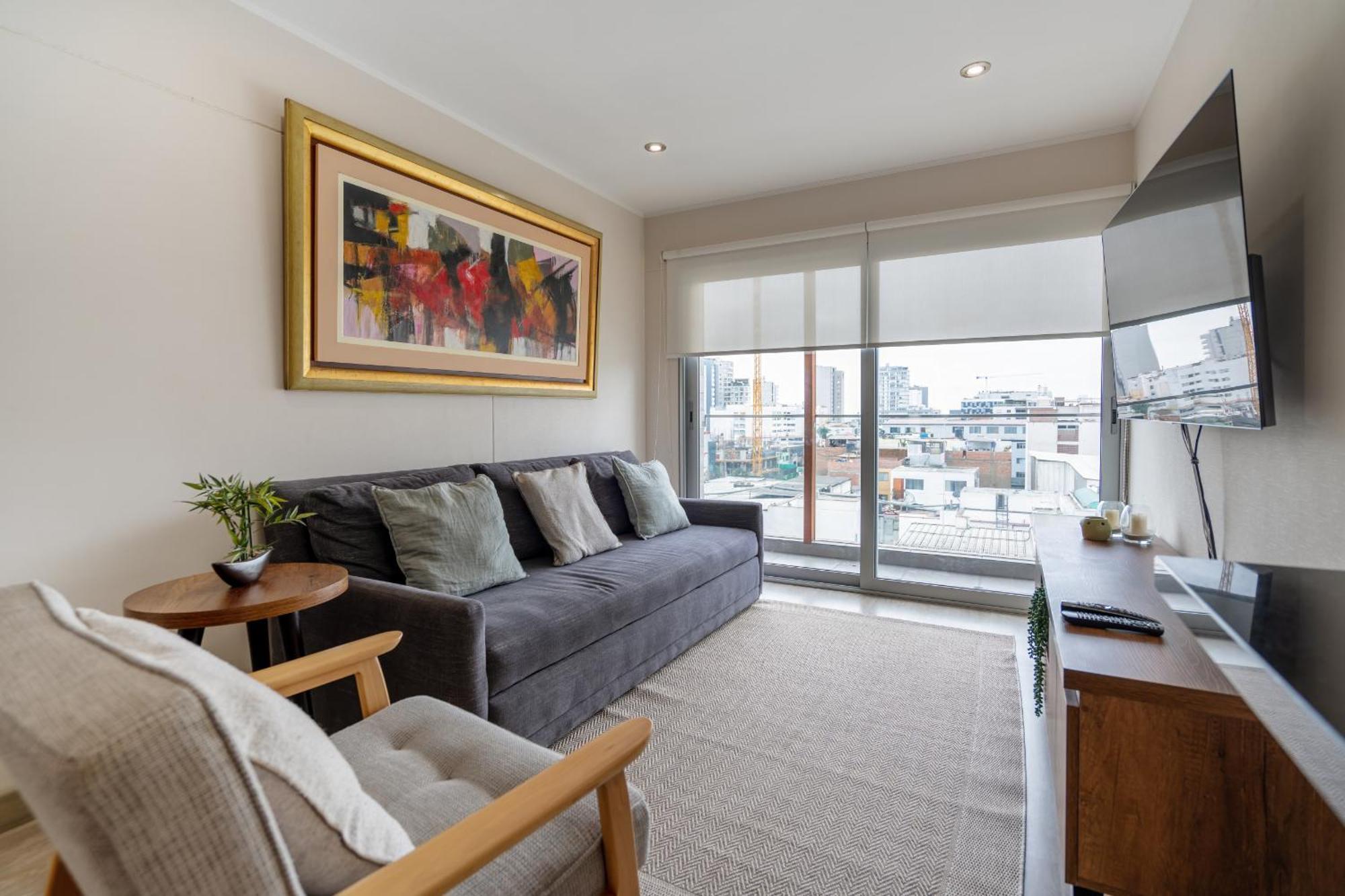 Modern 1Br Loft Close To The Seawalk Of Miraflores ليما المظهر الخارجي الصورة